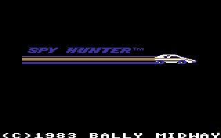 Spy Hunter screenshot 3 for Commodore 64